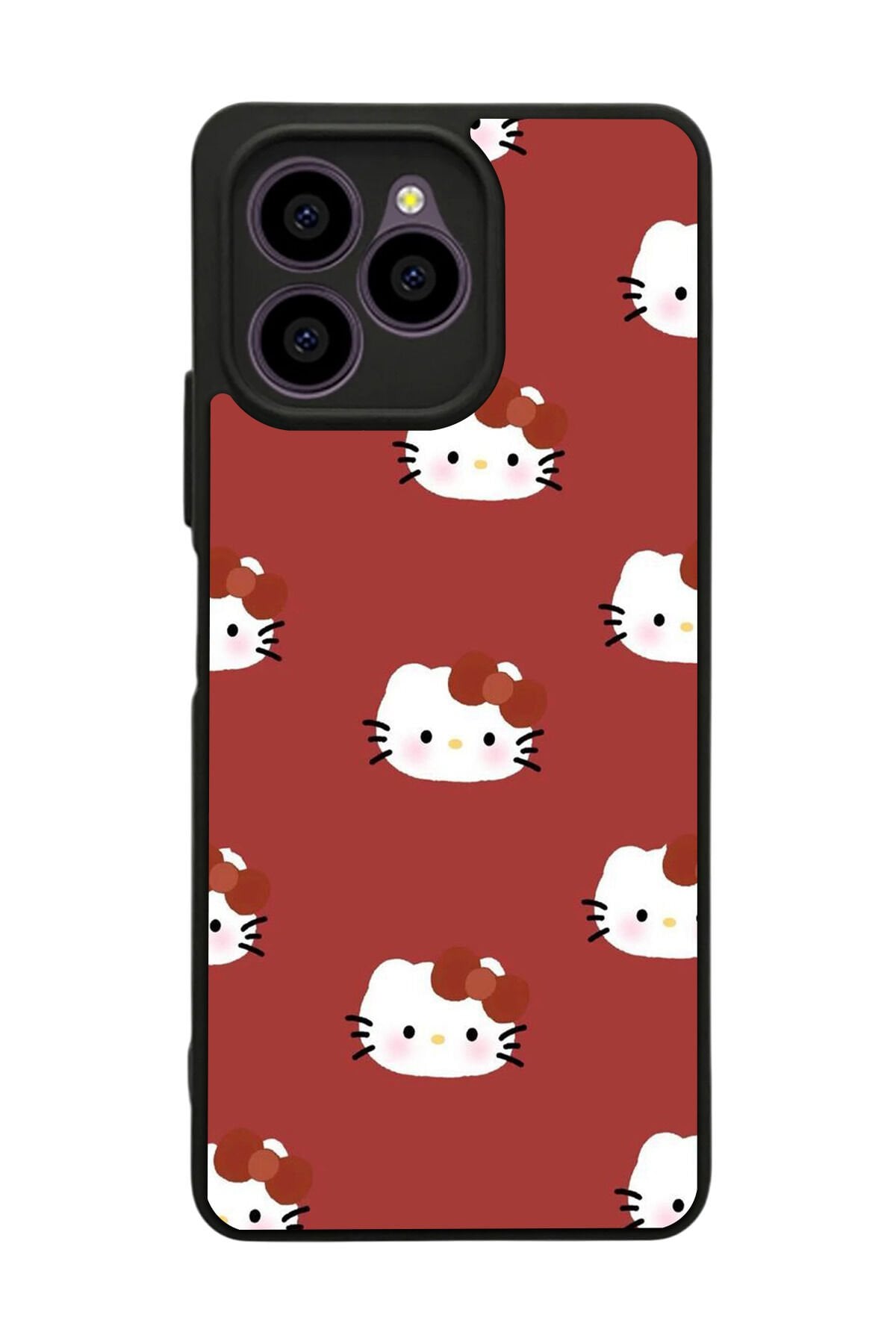 Omix X6 Uyumlu HelloKitty Tasarımlı Glossy Premium Kılıf