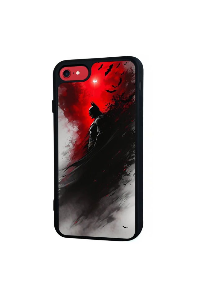 iPhone SE Uyumlu Batman Tasarımlı Glossy Premium Kılıf