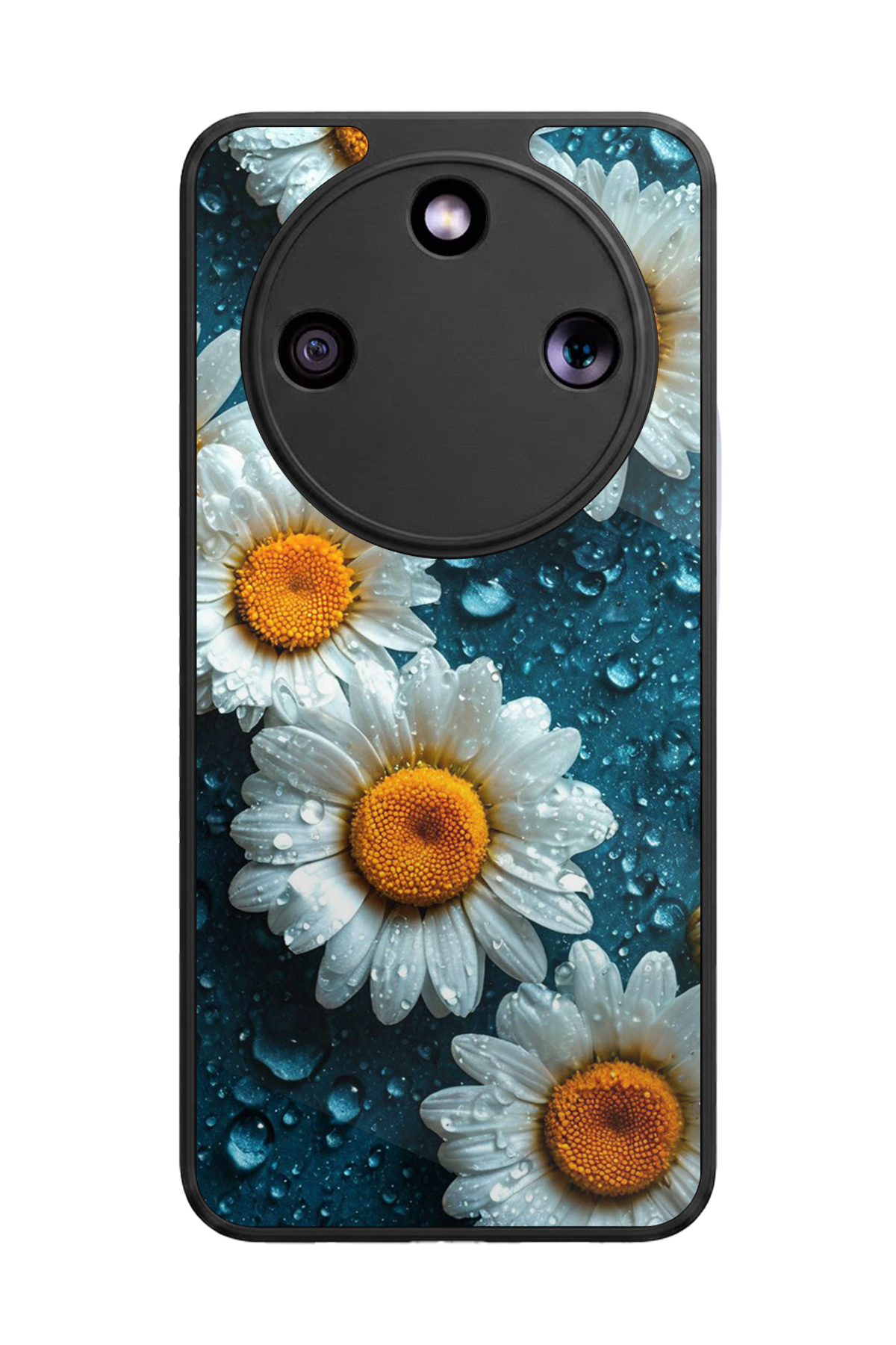 Honor Magic 8 Lite Uyumlu Cicek Tasarımlı Glossy Premium Kılıf
