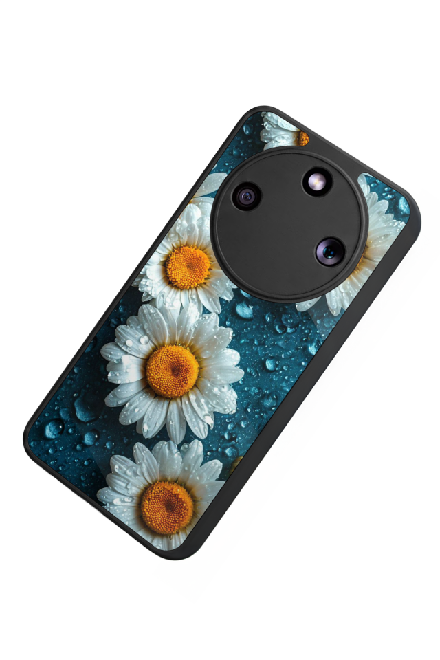 Honor Magic 8 Lite Uyumlu Cicek Tasarımlı Glossy Premium Kılıf