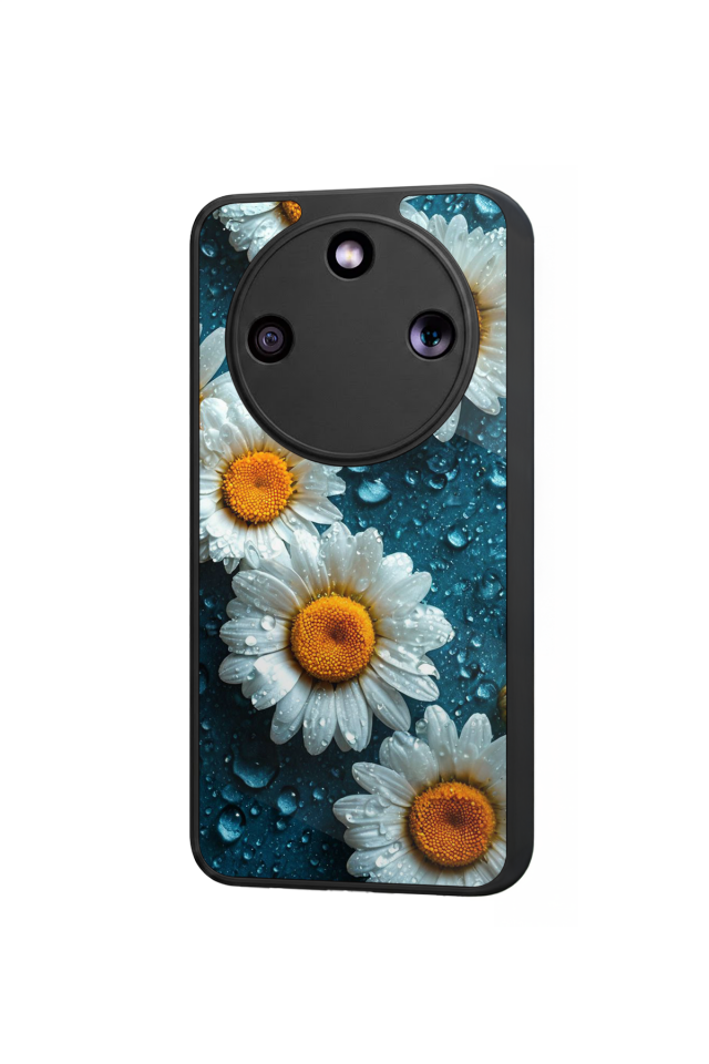 Honor Magic 8 Lite Uyumlu Cicek Tasarımlı Glossy Premium Kılıf