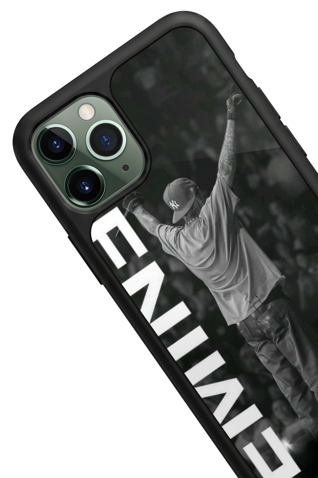iPhone 11 Pro Uyumlu Eminem Tasarımlı Glossy Premium Kılıf