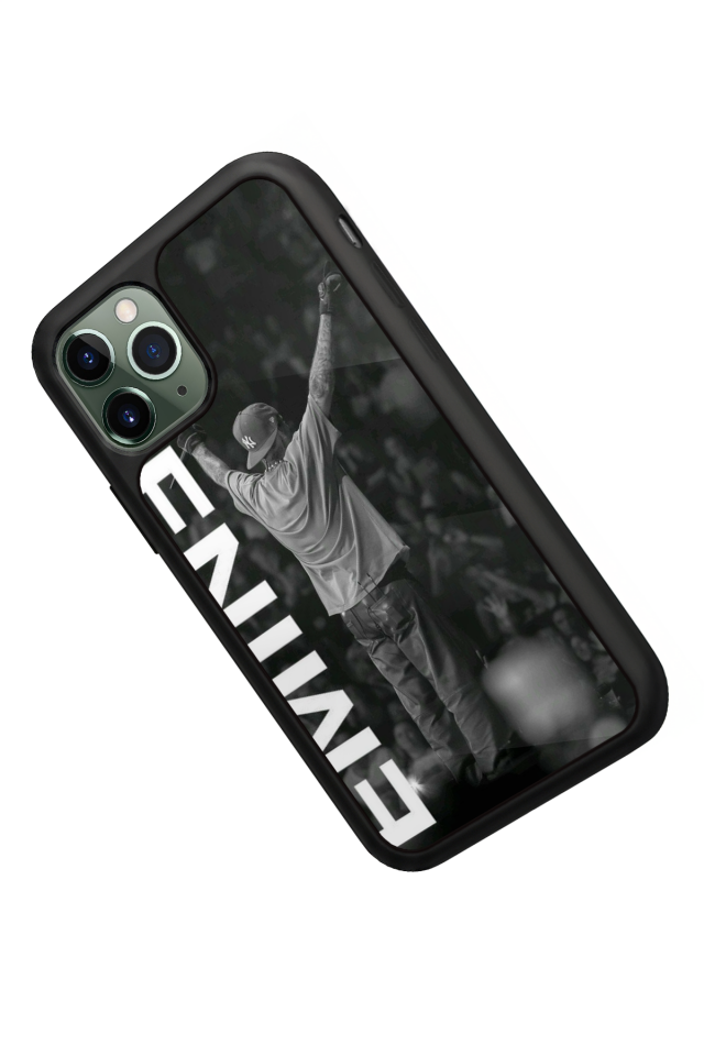 iPhone 11 Pro Uyumlu Eminem Tasarımlı Glossy Premium Kılıf
