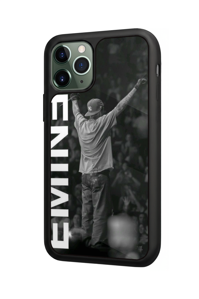 iPhone 11 Pro Uyumlu Eminem Tasarımlı Glossy Premium Kılıf