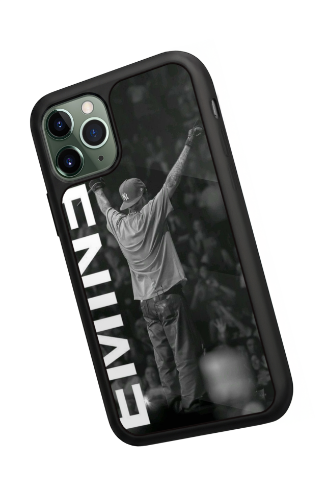 iPhone 11 Pro Uyumlu Eminem Tasarımlı Glossy Premium Kılıf
