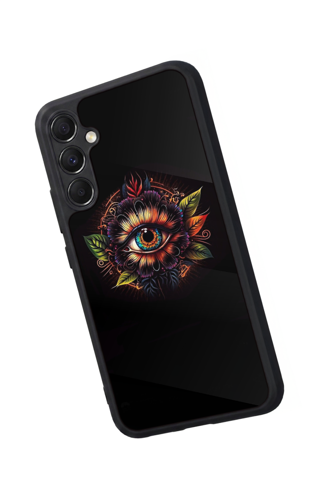 Samsung Galaxy A34 Uyumlu Göz Tasarımlı Glossy Premium Kılıf