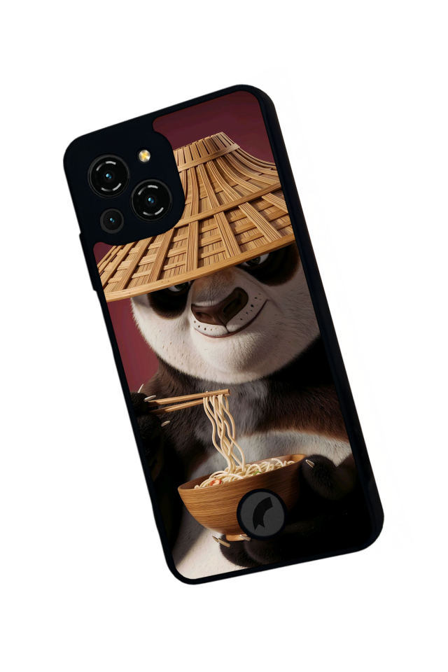 Reeder S23 Pro Max Uyumlu Kung Fu Panda Tasarımlı Glossy Premium Kılıf