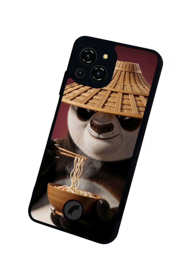 Reeder S23 Pro Max Uyumlu Kung Fu Panda Tasarımlı Glossy Premium Kılıf