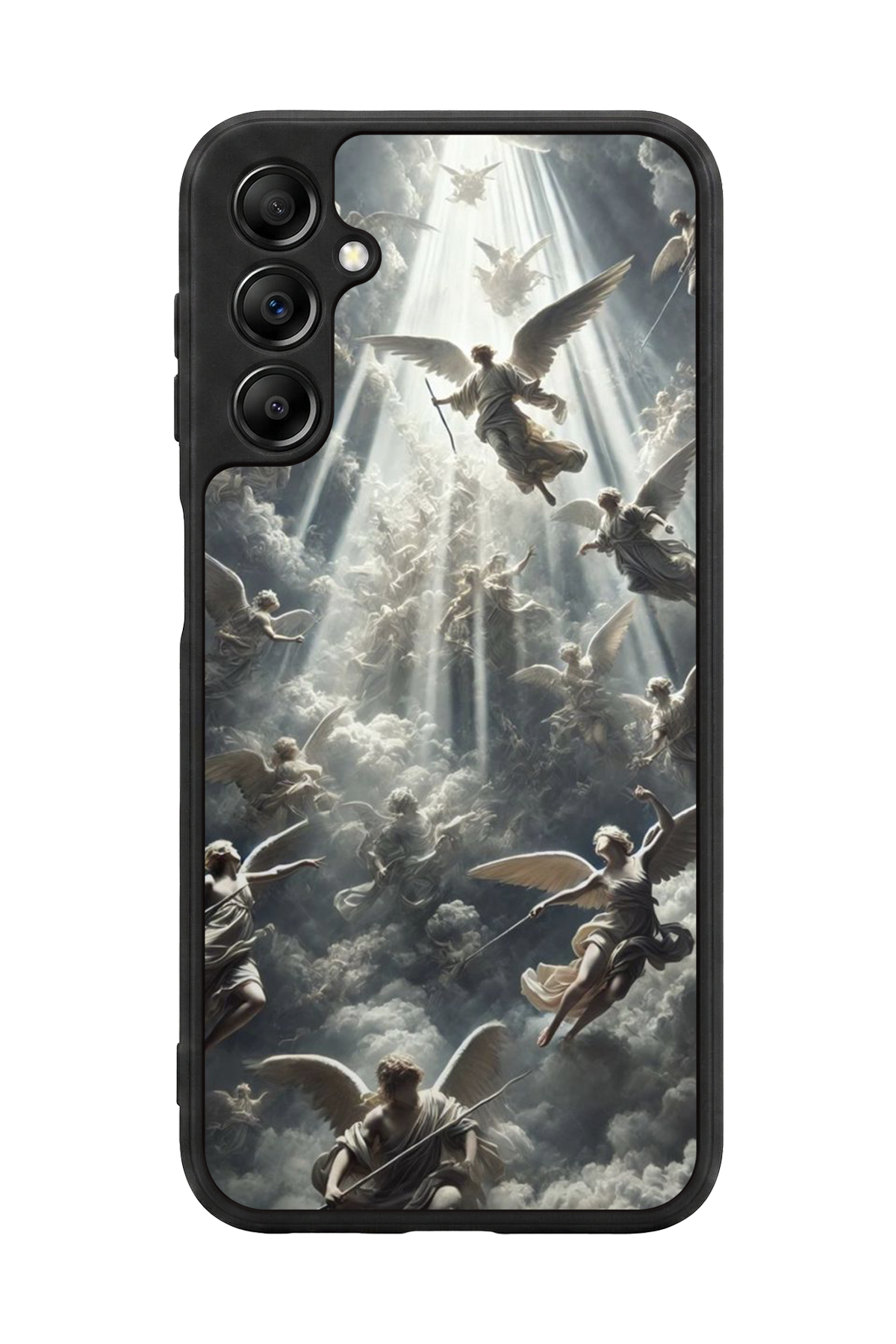 Samsung Galaxy A14 Uyumlu Melek Tasarımlı Glossy Premium Kılıf