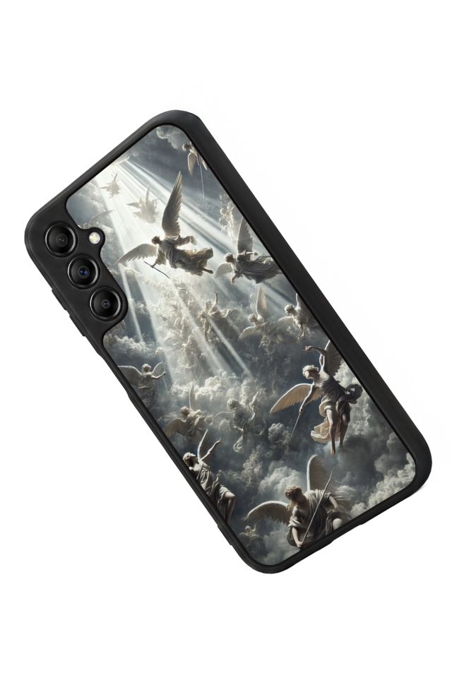 Samsung Galaxy A14 Uyumlu Melek Tasarımlı Glossy Premium Kılıf