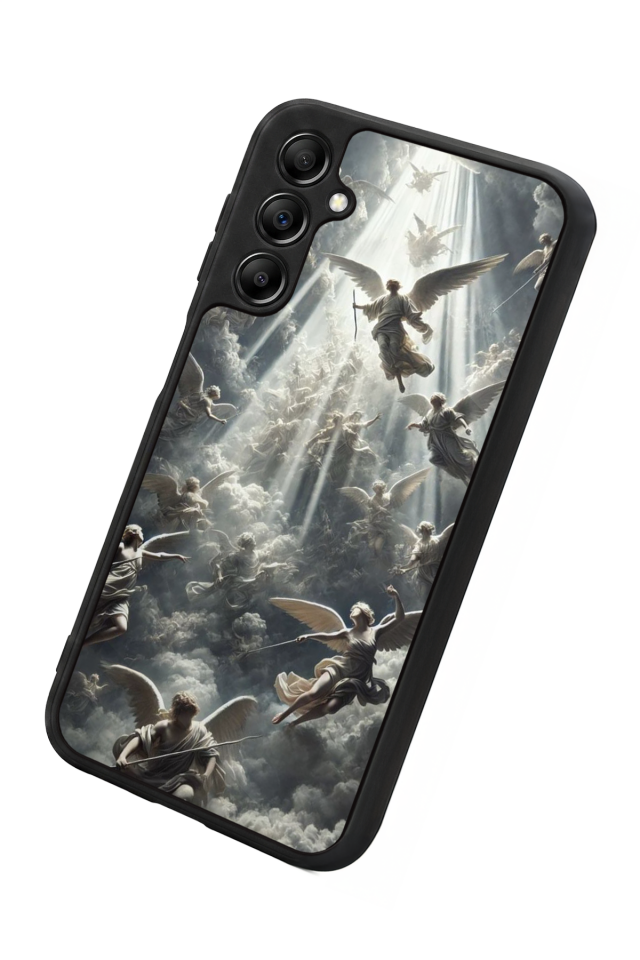 Samsung Galaxy A14 Uyumlu Melek Tasarımlı Glossy Premium Kılıf