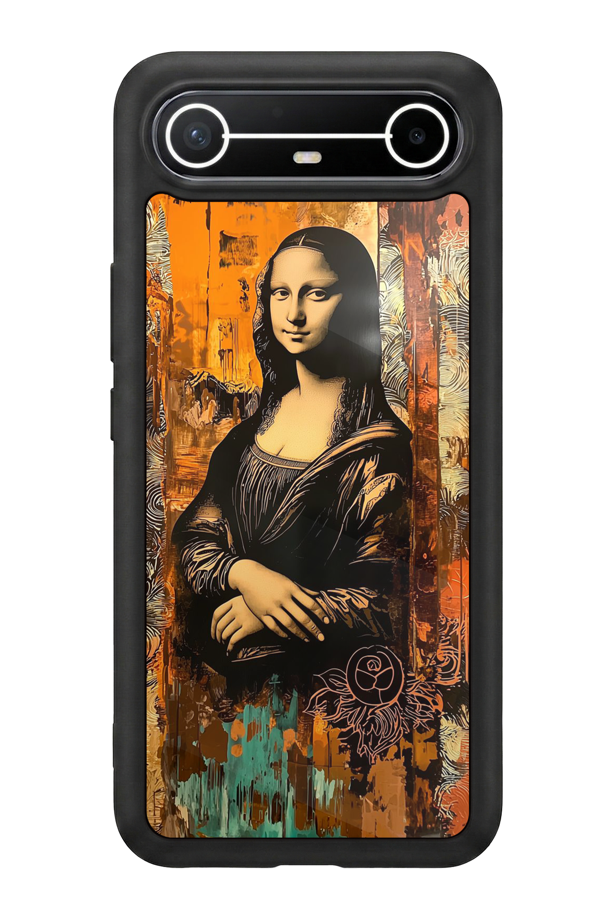 Tecno Spark Slim 5G Uyumlu Monalisa Tasarımlı Glossy Premium Kılıf