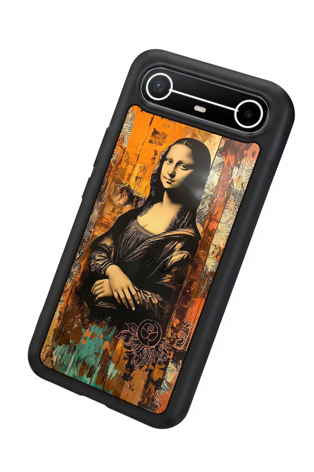 Tecno Spark Slim 5G Uyumlu Monalisa Tasarımlı Glossy Premium Kılıf