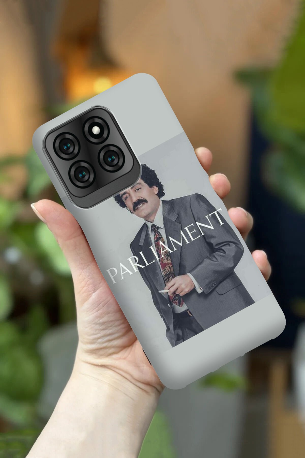 Reeder S71 Uyumlu Kamera Korumalı Müslüm Baba Desenli HD Baskılı Silikon Kılıf