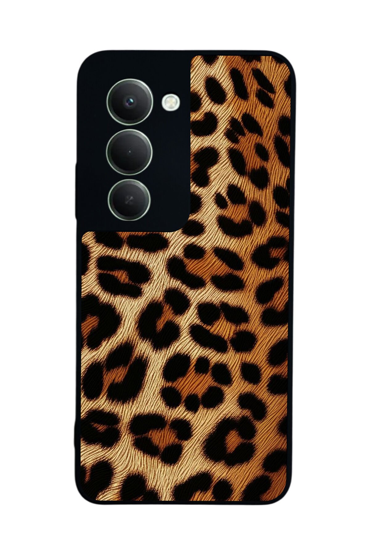 Xiaomi Redmi 15 5G Uyumlu Leopar Tasarımlı Glossy Premium Kılıf