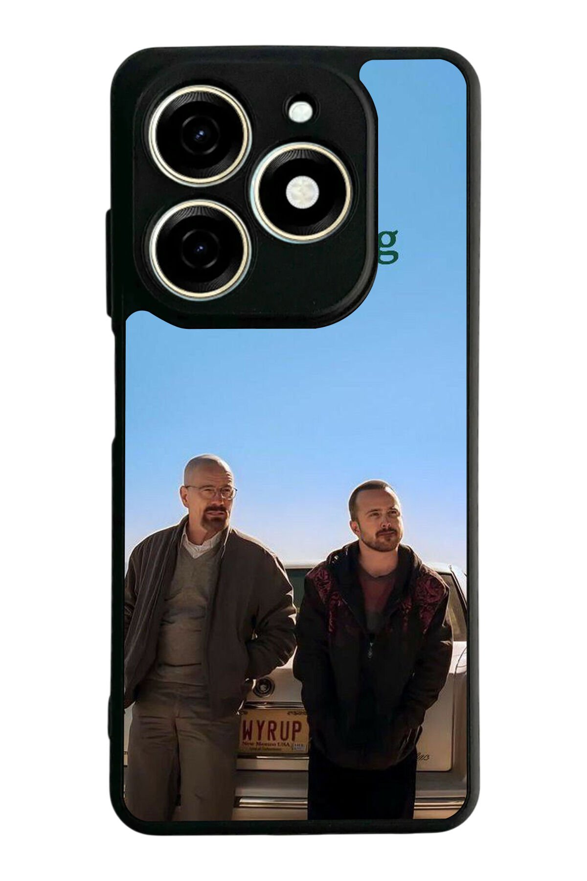 Tecno Spark 20/20C Uyumlu BreakingBad Tasarımlı Glossy Premium Kılıf