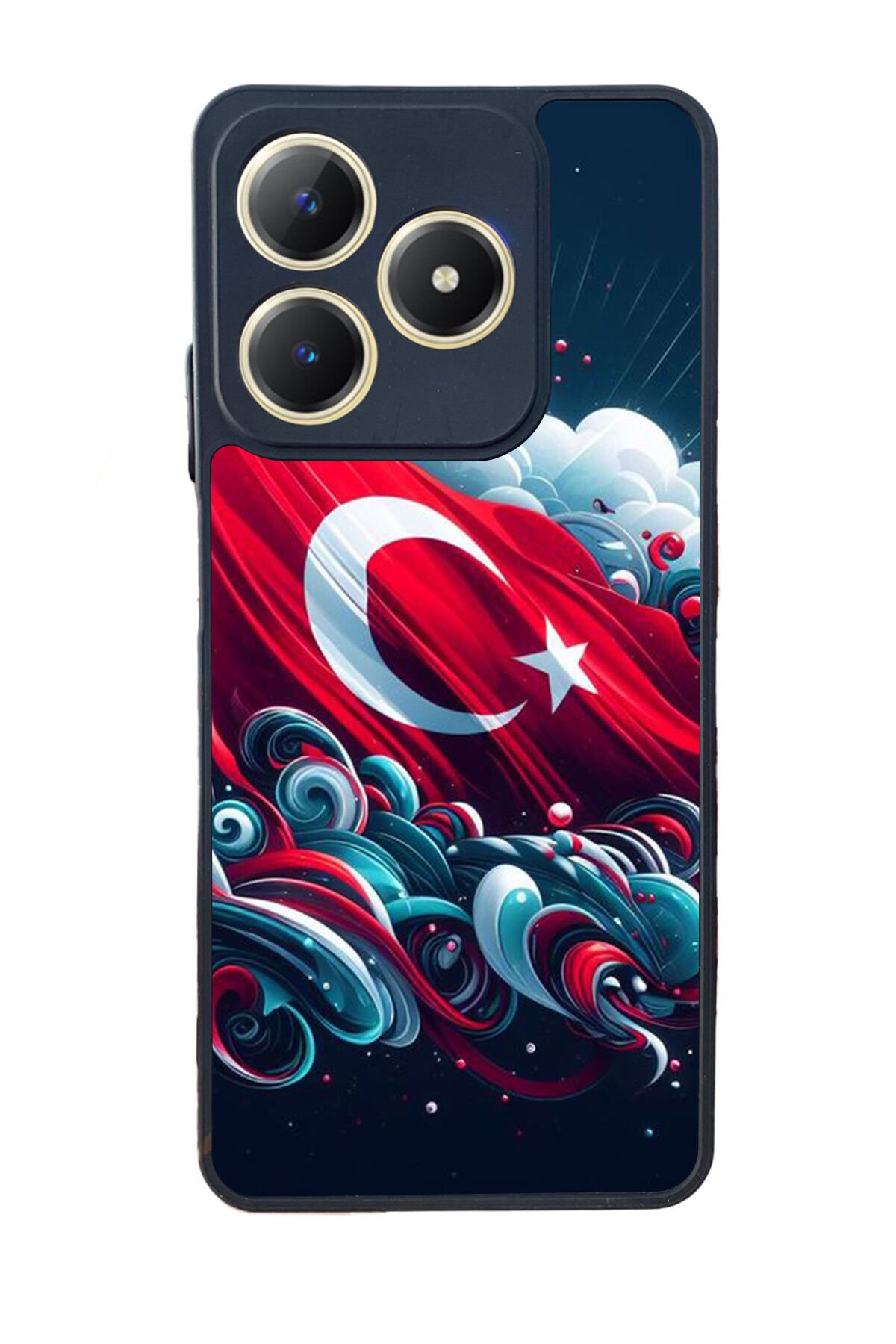 Realme C63 Mat Uyumlu Siyah Kılıf – Yumuşak Silikon, Koruyucu, Şok Emici Kapak