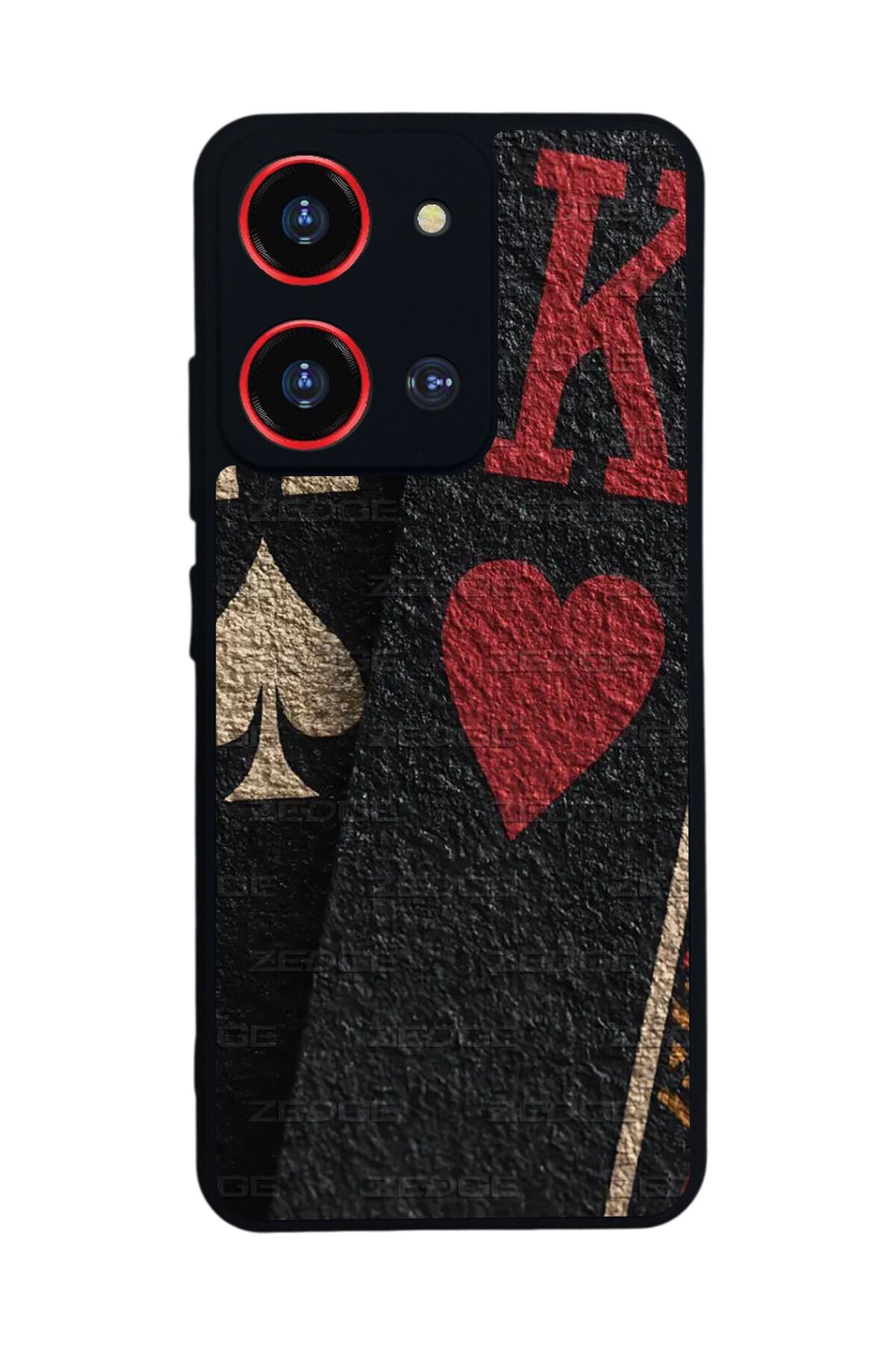 Reeder S19 Max Pro S ZOOM Uyumlu Kart Tasarımlı Glossy Premium Kılıf