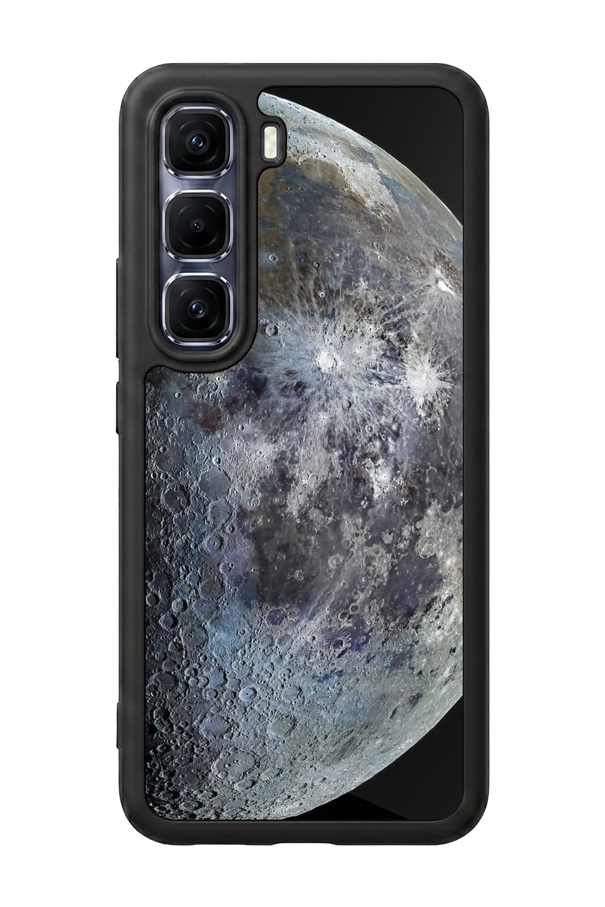 Infinix Hot 60 Pro Plus Uyumlu Ay Tasarımlı Glossy Premium Kılıf