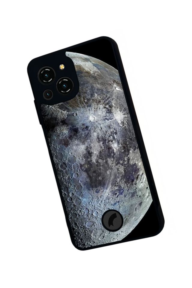 Reeder S23 Pro Max Uyumlu Ay Tasarımlı Glossy Premium Kılıf