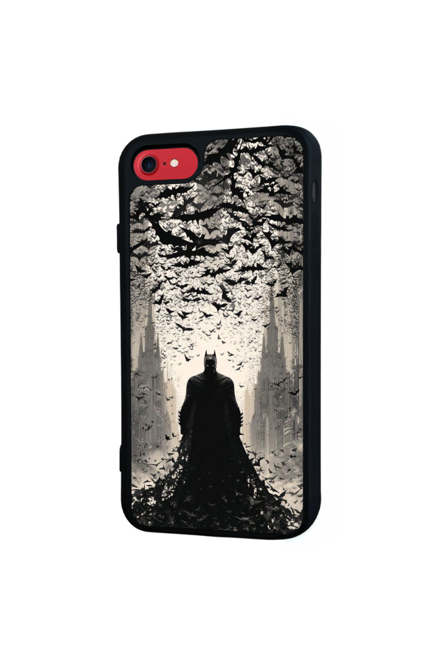 iPhone SE Uyumlu Batman Tasarımlı Glossy Premium Kılıf