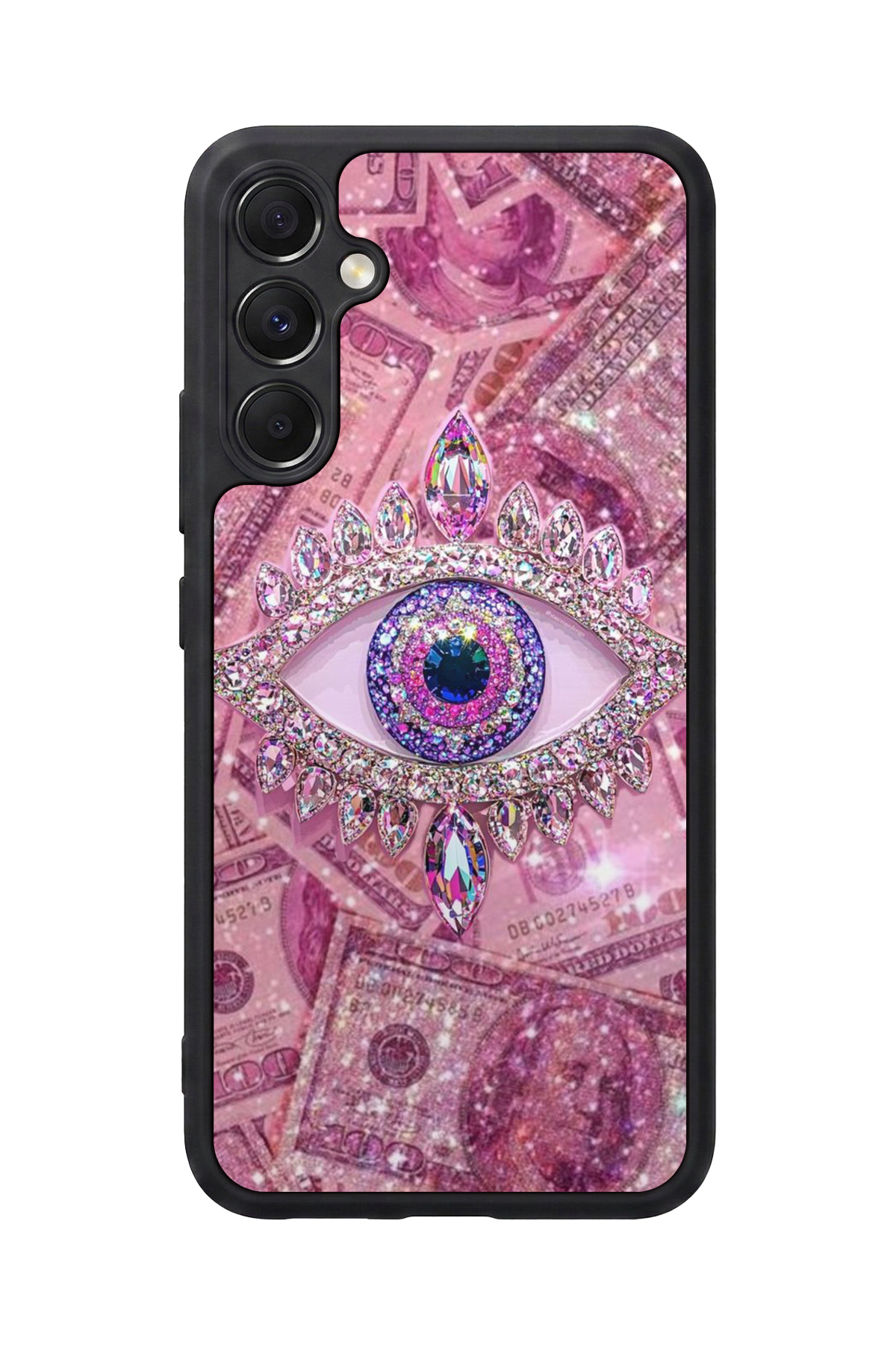 Samsung Galaxy A34 Uyumlu Göz Tasarımlı Glossy Premium Kılıf