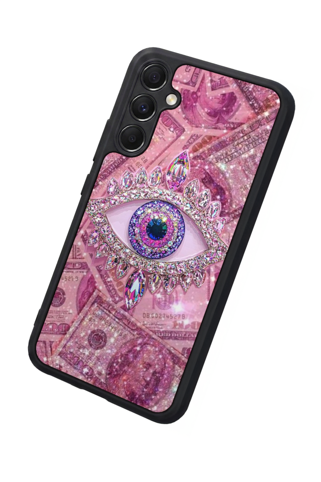 Samsung Galaxy A34 Uyumlu Göz Tasarımlı Glossy Premium Kılıf