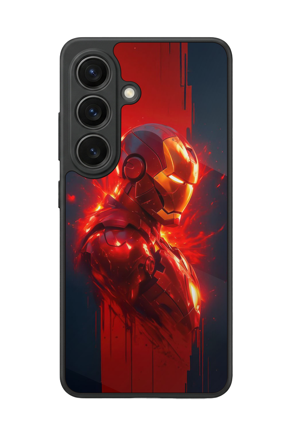 Samsung Galaxy S26 Uyumlu  Iron Man ( Demir Adam ) Tasarımlı Glossy Premium Kılıf