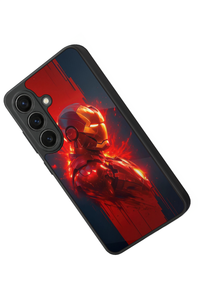 Samsung Galaxy S26 Uyumlu  Iron Man ( Demir Adam ) Tasarımlı Glossy Premium Kılıf