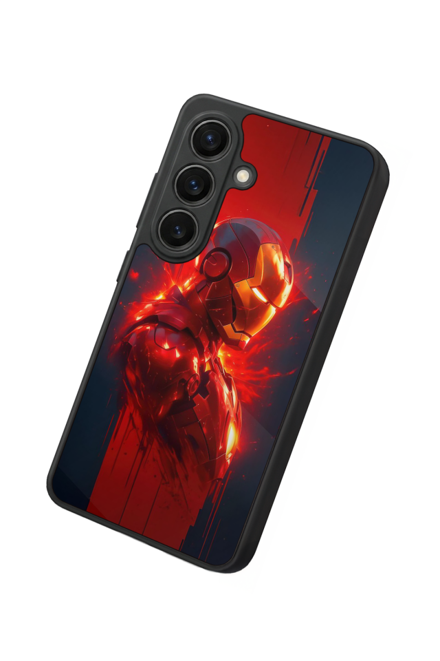 Samsung Galaxy S26 Uyumlu  Iron Man ( Demir Adam ) Tasarımlı Glossy Premium Kılıf