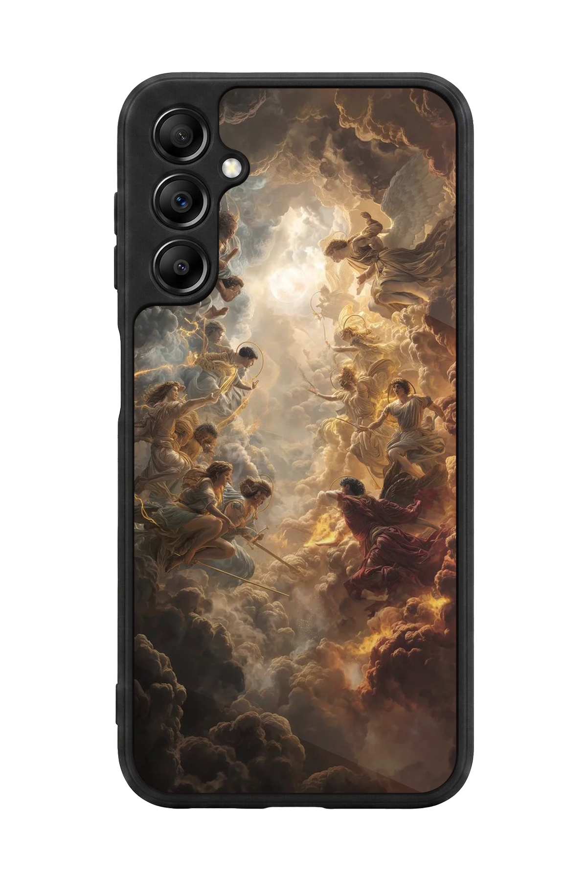 Samsung Galaxy A14 Uyumlu Melek Tasarımlı Glossy Premium Kılıf