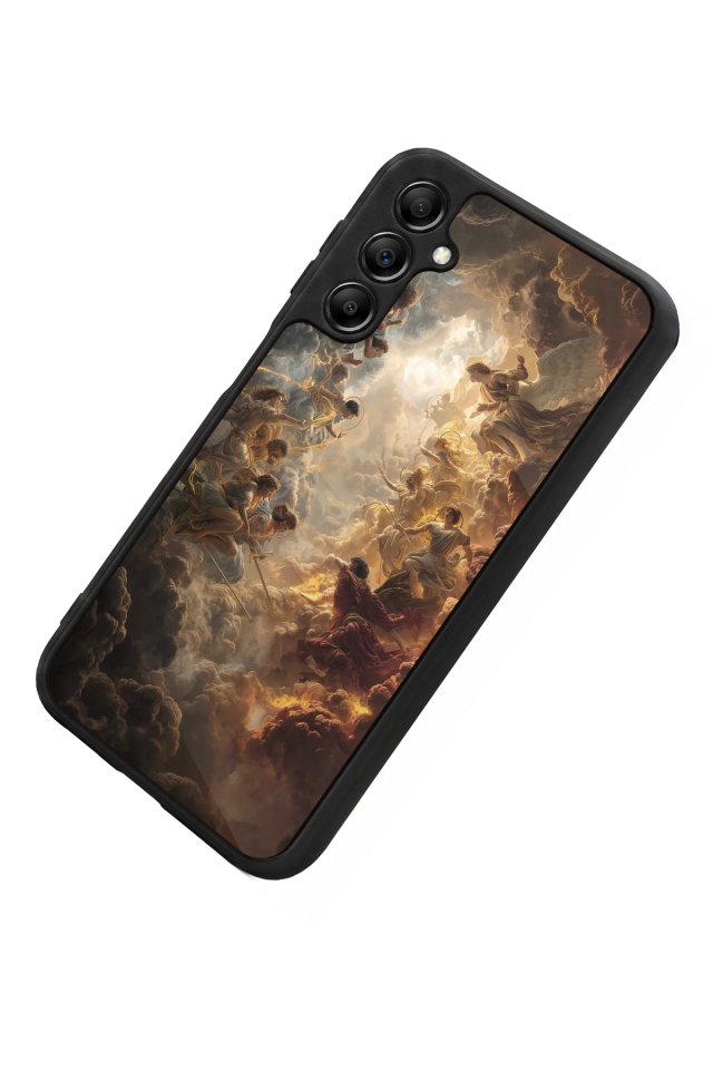 Samsung Galaxy A14 Uyumlu Melek Tasarımlı Glossy Premium Kılıf