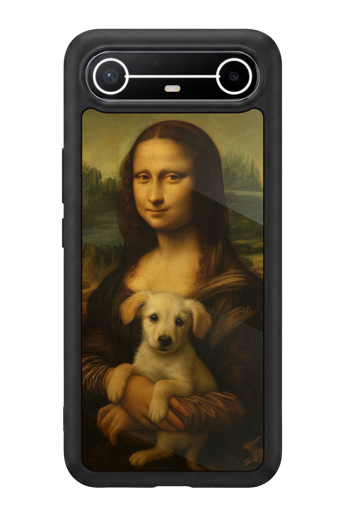 Tecno Spark Slim 5G Uyumlu Monalisa Tasarımlı Glossy Premium Kılıf