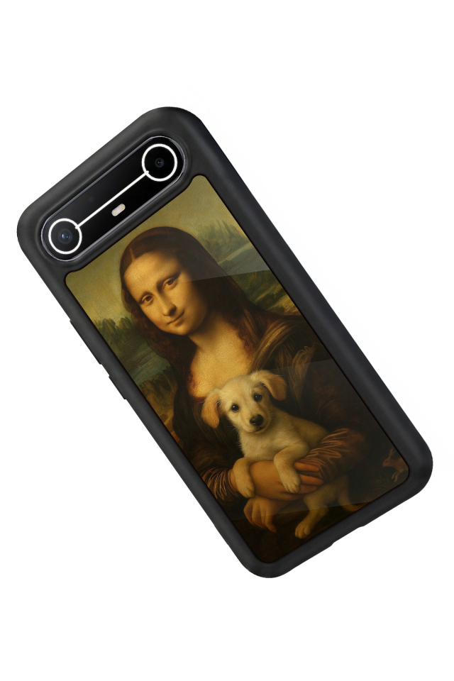 Tecno Spark Slim 5G Uyumlu Monalisa Tasarımlı Glossy Premium Kılıf