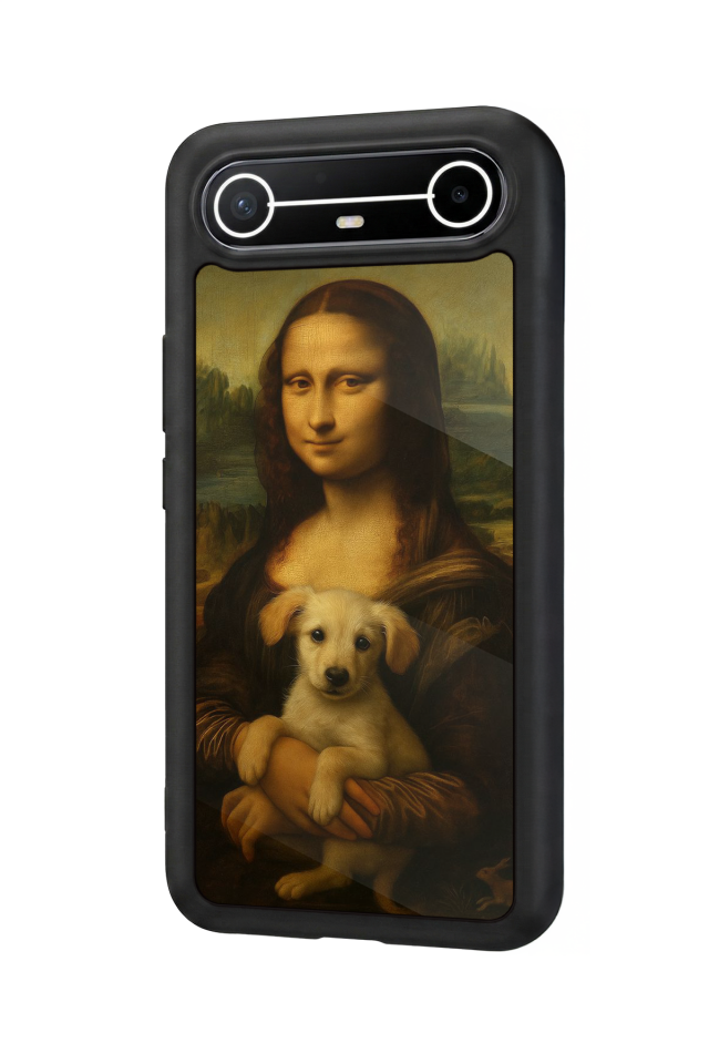 Tecno Spark Slim 5G Uyumlu Monalisa Tasarımlı Glossy Premium Kılıf