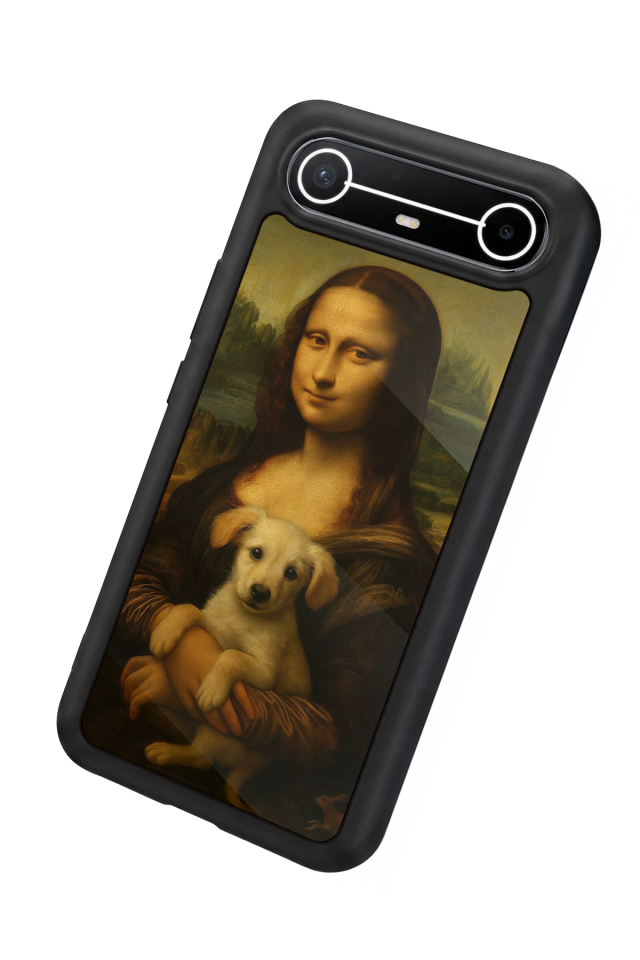 Tecno Spark Slim 5G Uyumlu Monalisa Tasarımlı Glossy Premium Kılıf