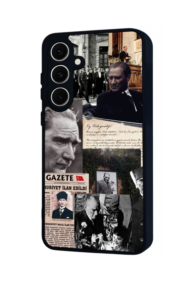 Samsung Galaxy A16 Uyumlu Retro Yildizlar Tasarımlı Glossy Premium Kılıf