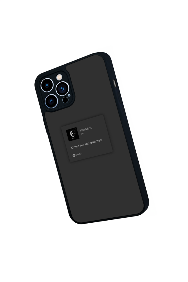 iPhone 12 Pro Max Uyumlu Sarki Sozleri Tasarımlı Glossy Premium Kılıf