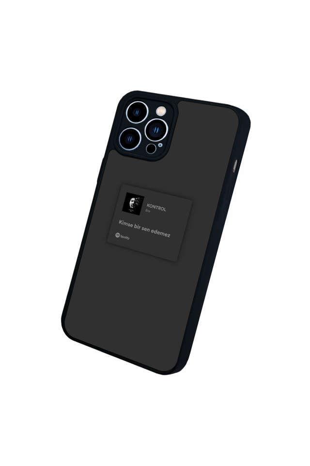iPhone 12 Pro Max Uyumlu Sarki Sozleri Tasarımlı Glossy Premium Kılıf