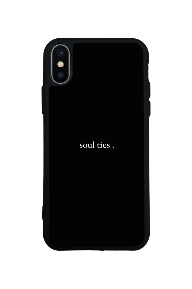 iPhone X/ XS Uyumlu SOUL Tasarımlı Glossy Premium Kılıf