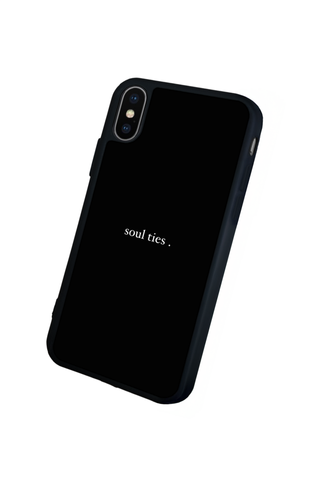 iPhone X/ XS Uyumlu SOUL Tasarımlı Glossy Premium Kılıf