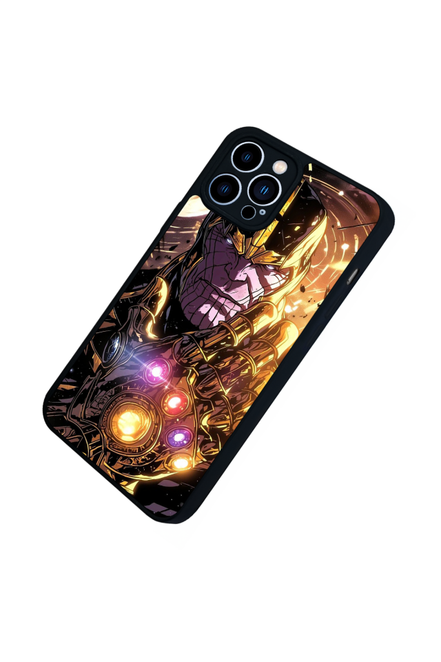 iPhone 13 Pro Max Uyumlu Thanos Tasarımlı Glossy Premium Kılıf
