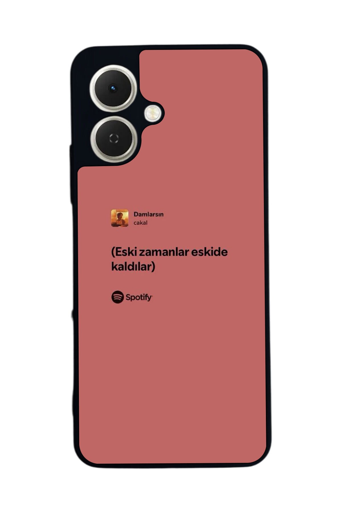 Tecno Spark GO 2 Uyumlu Sarki Sozleri Tasarımlı Glossy Premium Kılıf