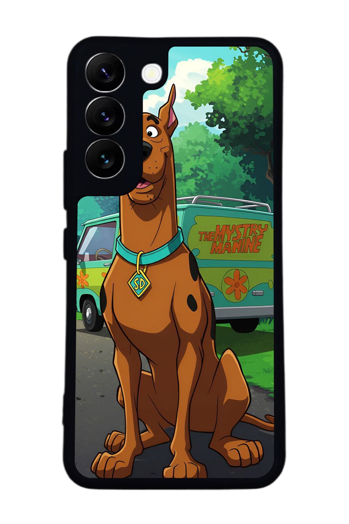 Samsung Galaxy S22 Uyumlu Scooby Doo Tasarımlı Glossy Premium Kılıf