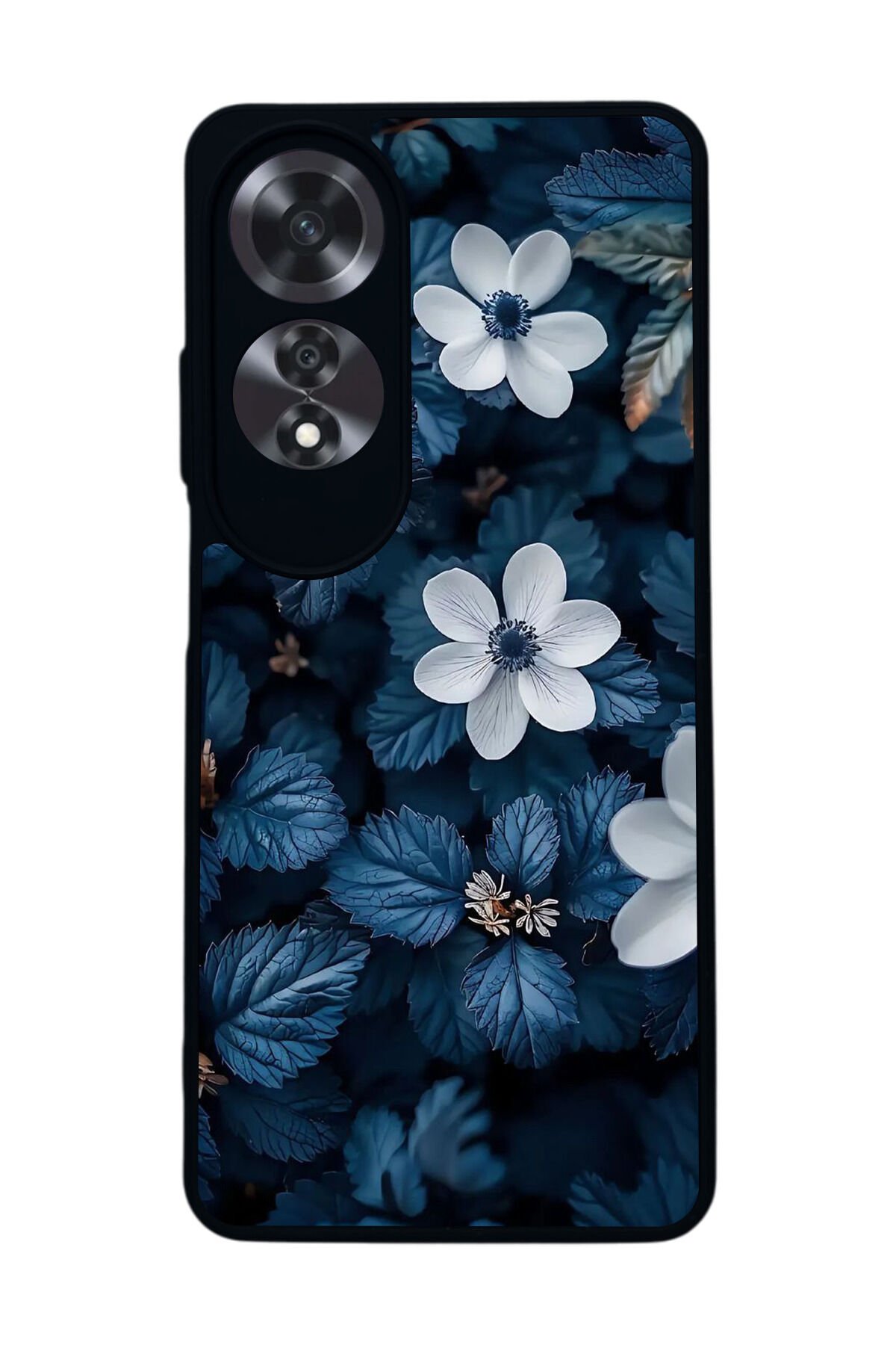 Oppo A60 Mat Siyah uyumlu Kılıf – Yumuşak Silikon, Koruyucu, Şok Emici Kapak
