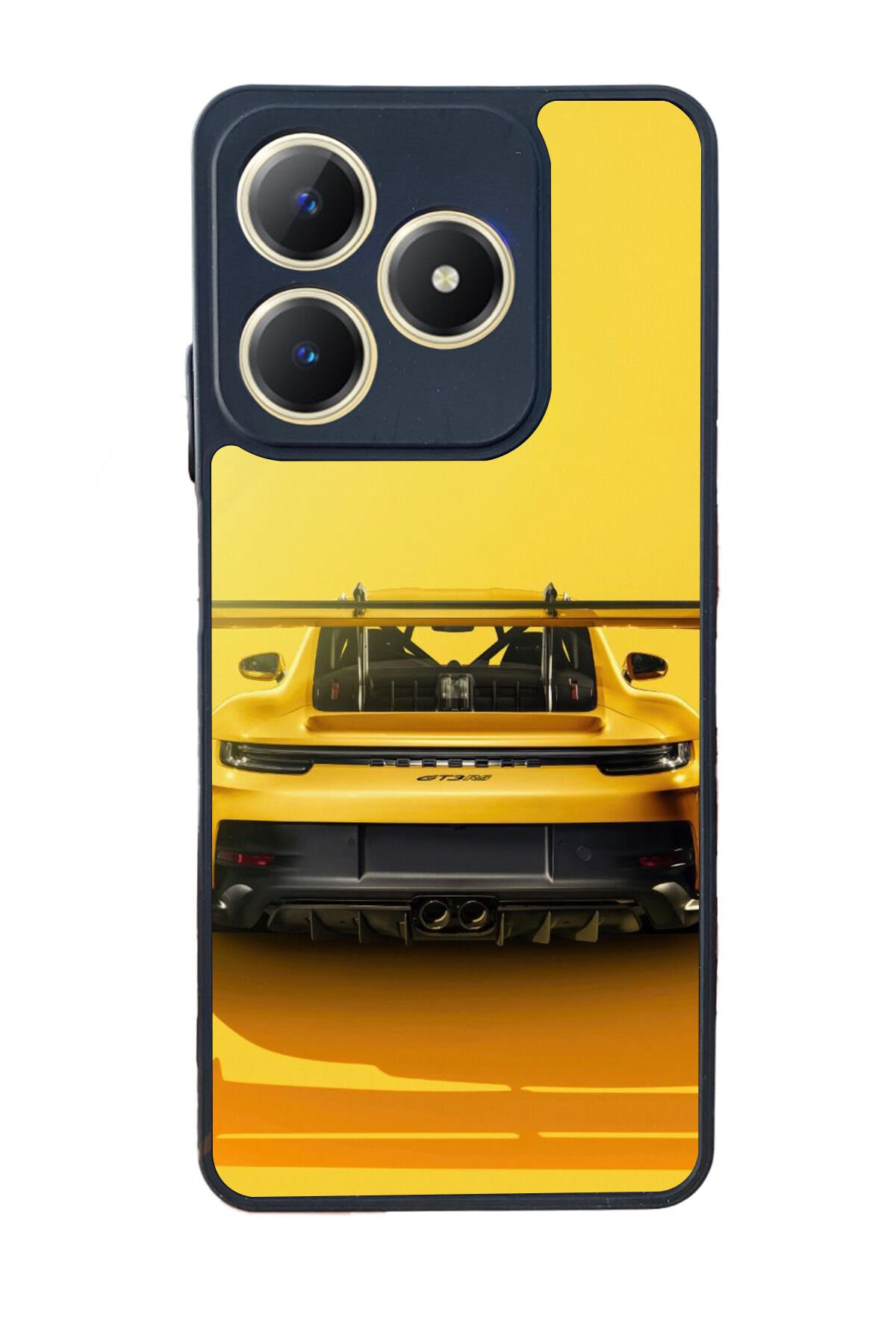 Realme C63 Mat Uyumlu Siyah Kılıf – Yumuşak Silikon, Koruyucu, Şok Emici Kapak