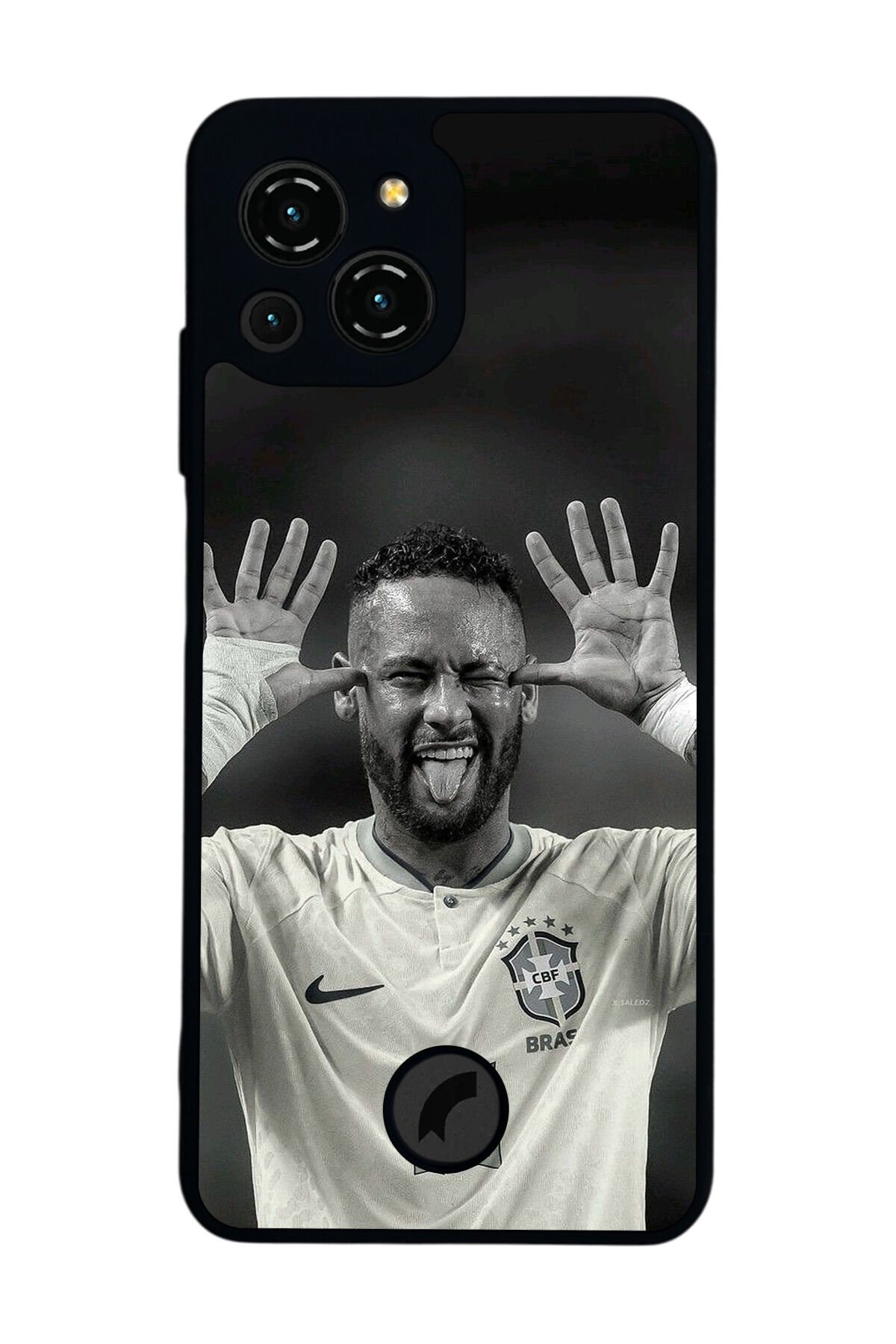Reeder S23 Pro Max Uyumlu Neymar Tasarımlı Glossy Premium Kılıf