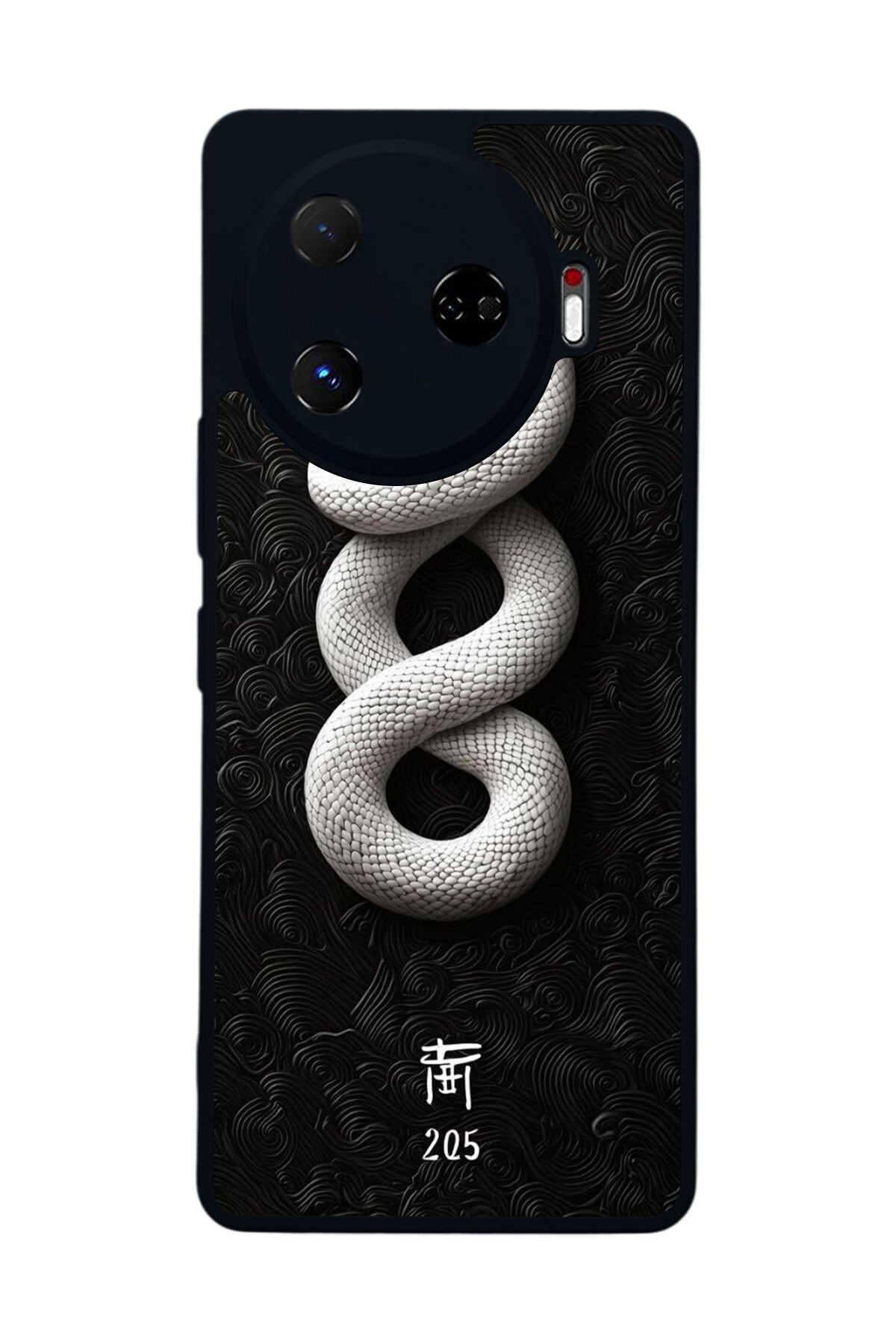 Tecno Camon 30 Pro Uyumlu Yılan Tasarımlı Glossy Premium Kılıf