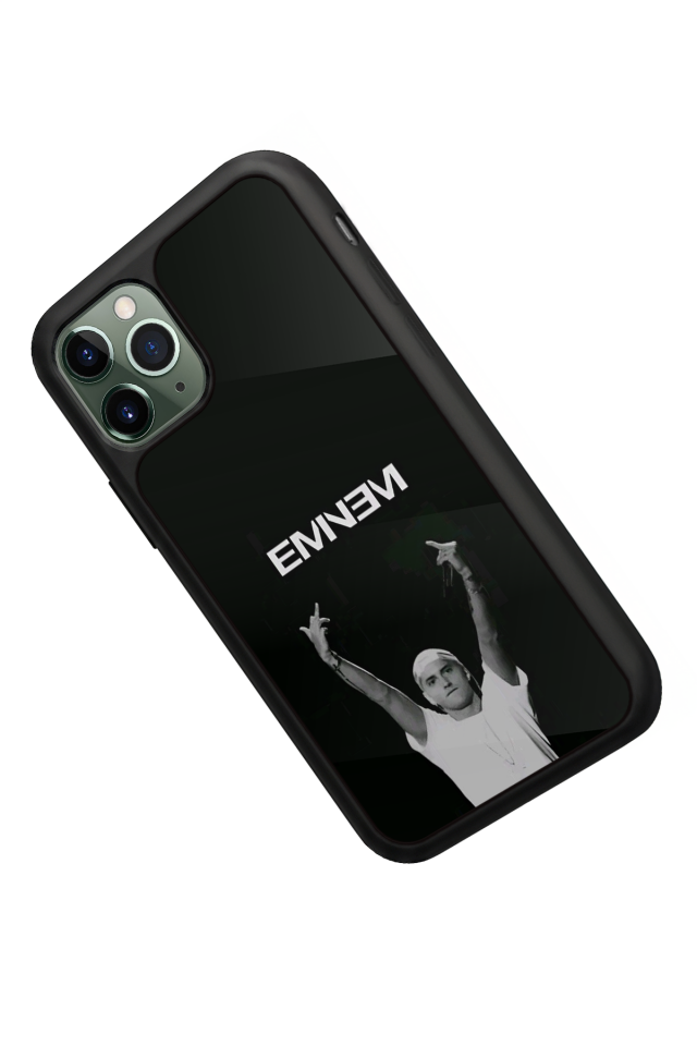 iPhone 11 Pro Uyumlu Eminem Tasarımlı Glossy Premium Kılıf