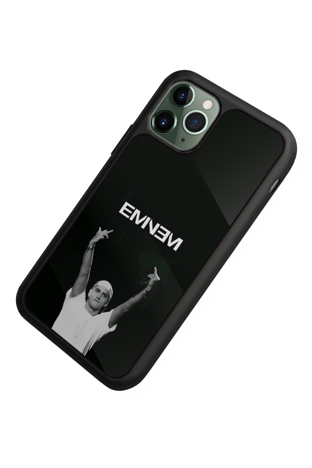 iPhone 11 Pro Uyumlu Eminem Tasarımlı Glossy Premium Kılıf